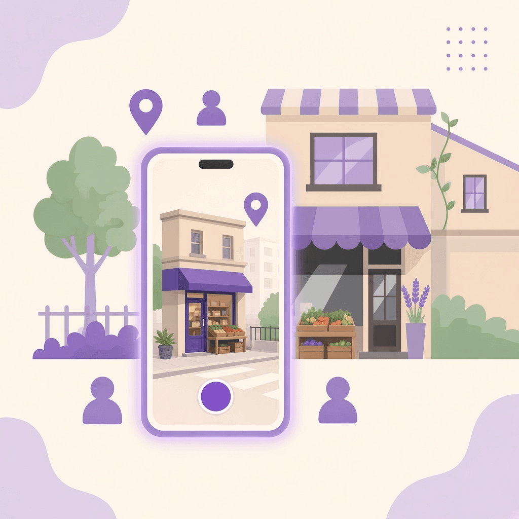 Illustration of a neighbourhood shop listed on NearPados